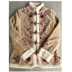 ASO Phoebe Buffay Friends Embroidered Jacket. 90’s